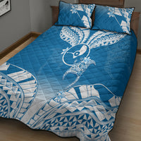 FSM Yap Constitution Day Quilt Bed Set Polynesian Batoids LT05 - Polynesian Pride