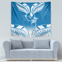 FSM Yap Constitution Day Tapestry Polynesian Batoids LT05 - Polynesian Pride