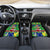 Cook Islands Christmas Car Mats Santa Coat Of Arms Meri Kiritimiti LT05 - Polynesian Pride