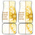 Polynesia Car Mats Bahai Faith Symbol LT05 Yellow - Polynesian Pride