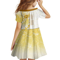 Personalised Polynesia Family Matching Off Shoulder Short Dress and Hawaiian Shirt Bahai Faith Symbol LT05 - Polynesian Pride