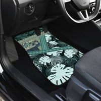 Hawaii Plant Kalo Car Mats Hawaiian Tapa Pattern LT05 - Polynesian Pride