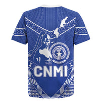 Northern Mariana Islands Rugby Jersey Chamorro Warrior Tribal Pattern