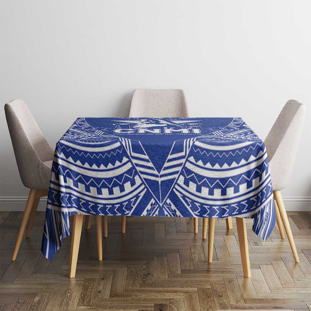 Northern Mariana Islands Tablecloth Chamorro Warrior Tribal Pattern