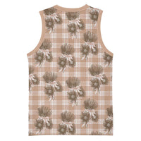 Brown Palaka Hawaii Basketball Jersey Hawaiian Lehua Blossoms LT05 - Polynesian Pride