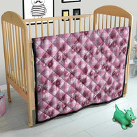 Pink Palaka Hawaii Quilt Hawaiian Lehua Blossoms