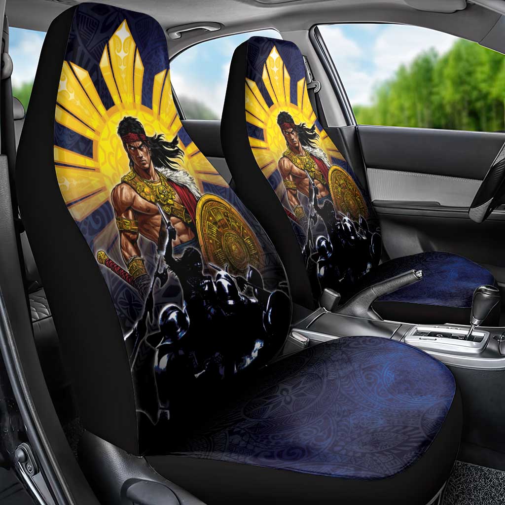 Philippines The First Hero Car Seat Cover Lapu Lapu Know Your Roots