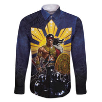 Philippines The First Hero Family Matching Short Sleeve Bodycon Dress and Hawaiian Shirt Lapu Lapu Know Your Roots