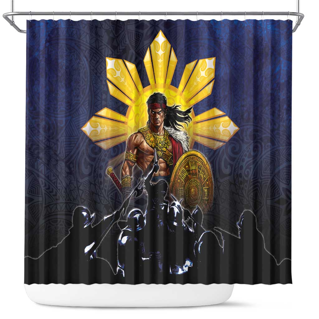 Philippines The First Hero Shower Curtain Lapu Lapu Know Your Roots
