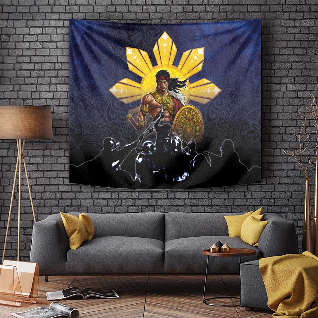 Philippines The First Hero Tapestry Lapu Lapu Know Your Roots