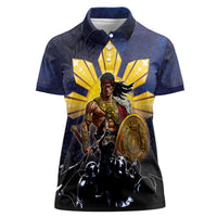 Philippines The First Hero Women Polo Shirt Lapu Lapu Know Your Roots