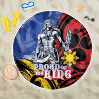 Philippines Lapu-Lapu Beach Blanket Proud Of My King