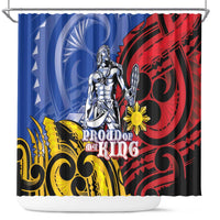 Philippines Lapu-Lapu Shower Curtain Proud Of My King