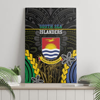 South Sea Islanders And Gilbert Islands Canvas Wall Art Kanakas Polynesian Pattern