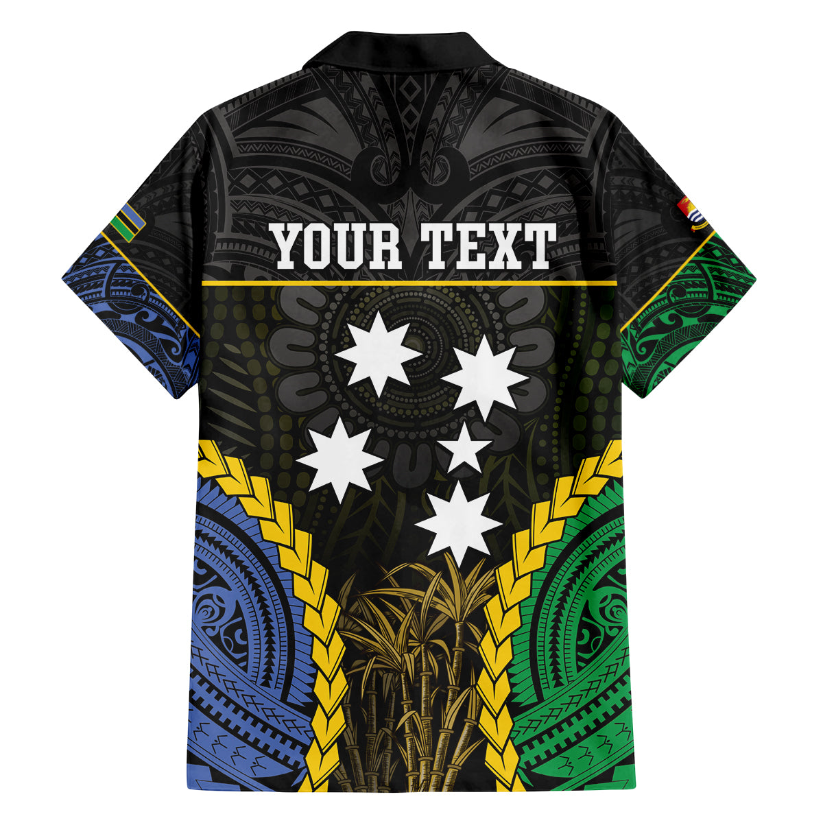 Personalised South Sea Islanders And Gilbert Islands Family Matching Tank Maxi Dress and Hawaiian Shirt Kanakas Polynesian Pattern