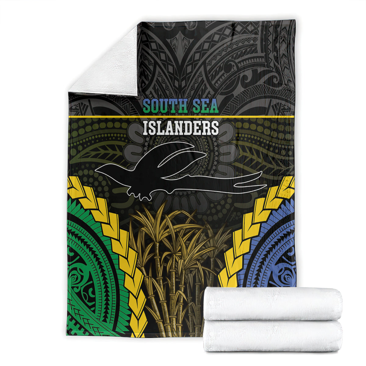 South Sea Islanders And New Ireland Blanket Kanakas Polynesian Pattern