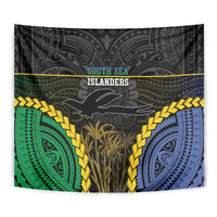 South Sea Islanders And New Ireland Tapestry Kanakas Polynesian Pattern