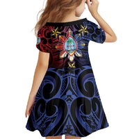 Philippines Guam Family Matching Long Sleeve Bodycon Dress and Hawaiian Shirt Filipino Sun With Guaman Seal