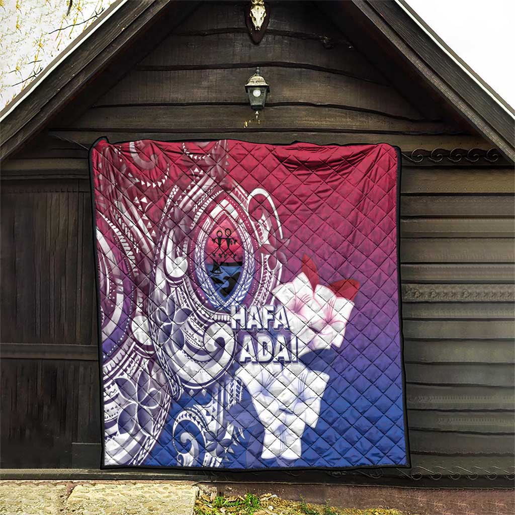 Guam Gadao Quilt Hafa Adai Micronesian Tribal Pattern