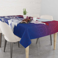 Guam Gadao Tablecloth Hafa Adai Micronesian Tribal Pattern