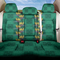 Hawaii Waikiki King Back Car Seat Cover Green Quilt With Pua Manu LT05 One Size Green - Polynesian Pride
