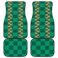 Hawaii Waikiki King Car Mats Green Quilt With Pua Manu LT05 - Polynesian Pride
