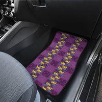 Hawaii Waikiki King Car Mats Purple Quilt With Pua Manu LT05 - Polynesian Pride
