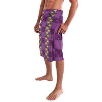 Hawaii Waikiki King Lavalava Purple Quilt With Pua Manu LT05 - Polynesian Pride