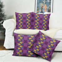 Hawaii Waikiki King Pillow Cover Purple Quilt With Pua Manu LT05 - Polynesian Pride