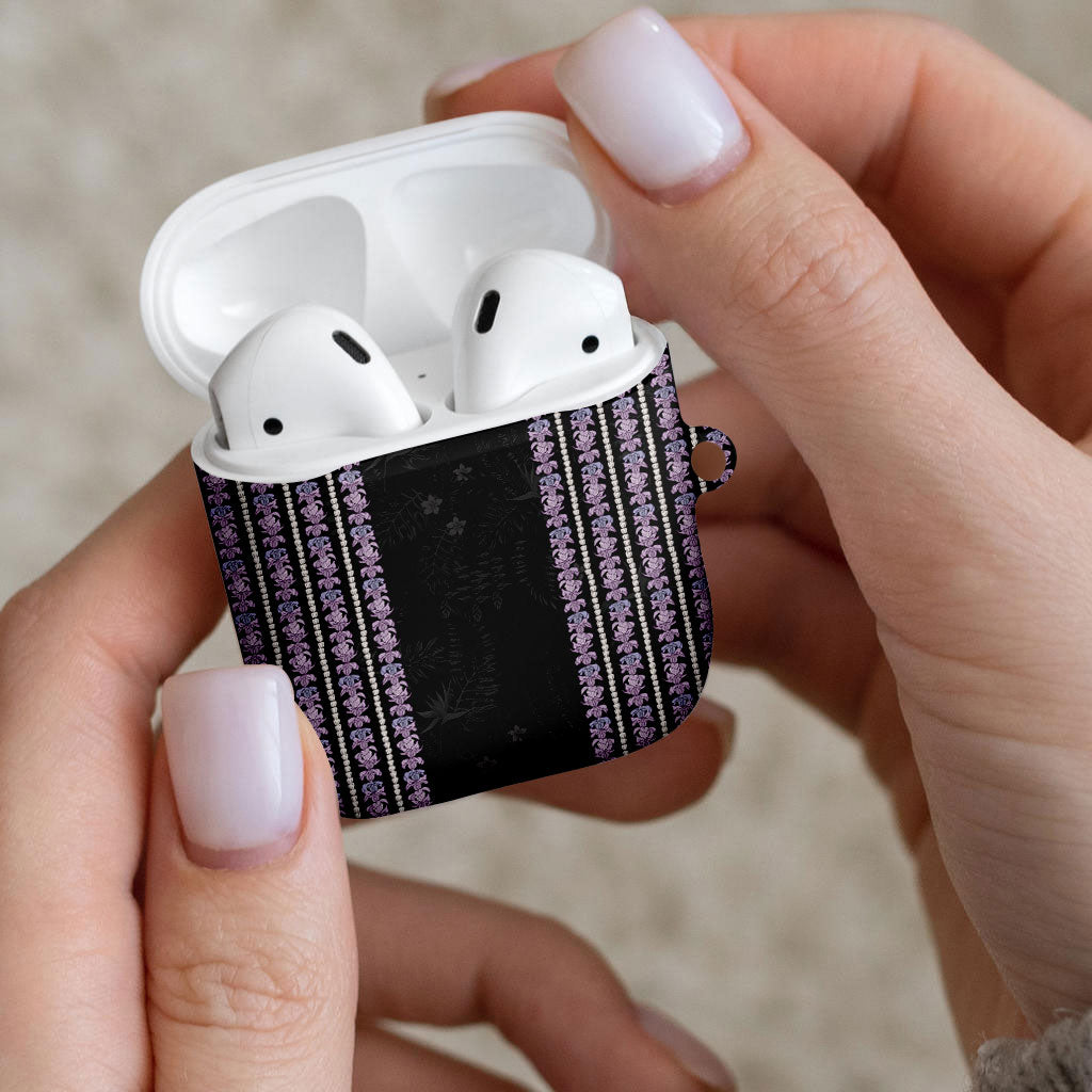 Hawaii Queen Liliuokalani AirPods Case Hawaiian Lei Pua Kalaunu LT05 - Polynesian Pride