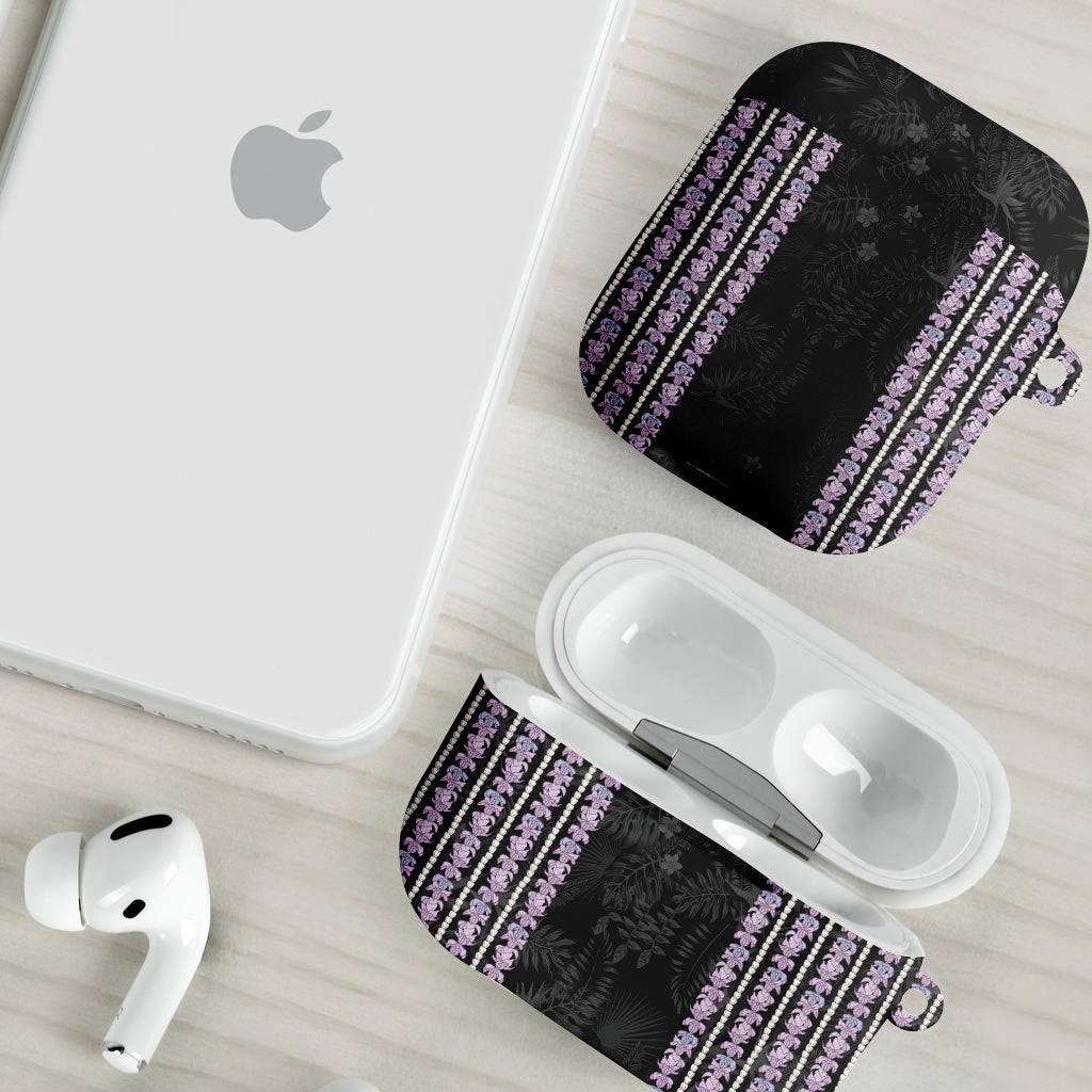 Hawaii Queen Liliuokalani AirPods Case Hawaiian Lei Pua Kalaunu LT05 - Polynesian Pride