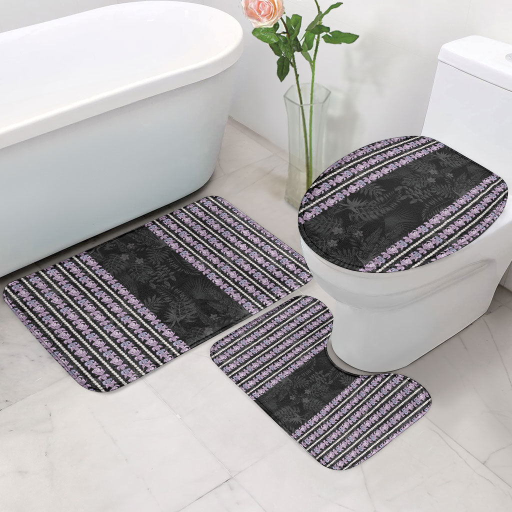 Hawaii Queen Liliuokalani Bathroom Set Hawaiian Lei Pua Kalaunu LT05 - Polynesian Pride