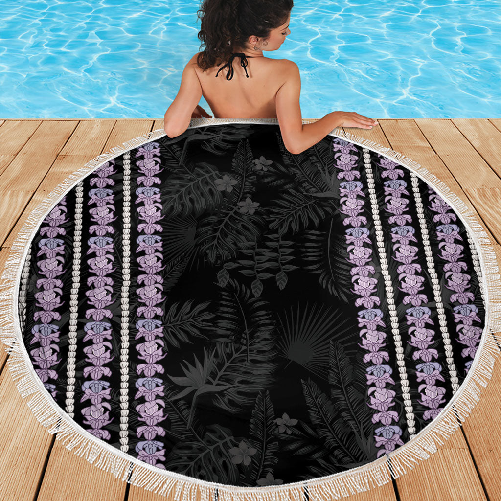 Hawaii Queen Liliuokalani Beach Blanket Hawaiian Lei Pua Kalaunu LT05 - Polynesian Pride