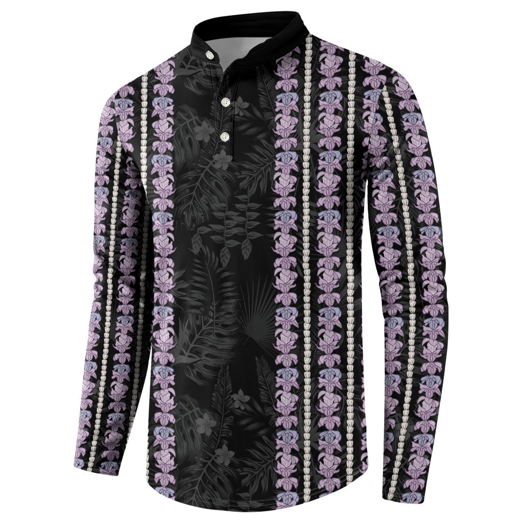Hawaii Queen Liliuokalani Button Sweatshirt Hawaiian Lei Pua Kalaunu LT05 - Polynesian Pride