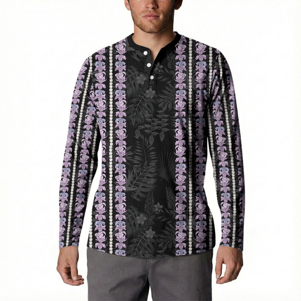 Hawaii Queen Liliuokalani Button Sweatshirt Hawaiian Lei Pua Kalaunu LT05 - Polynesian Pride