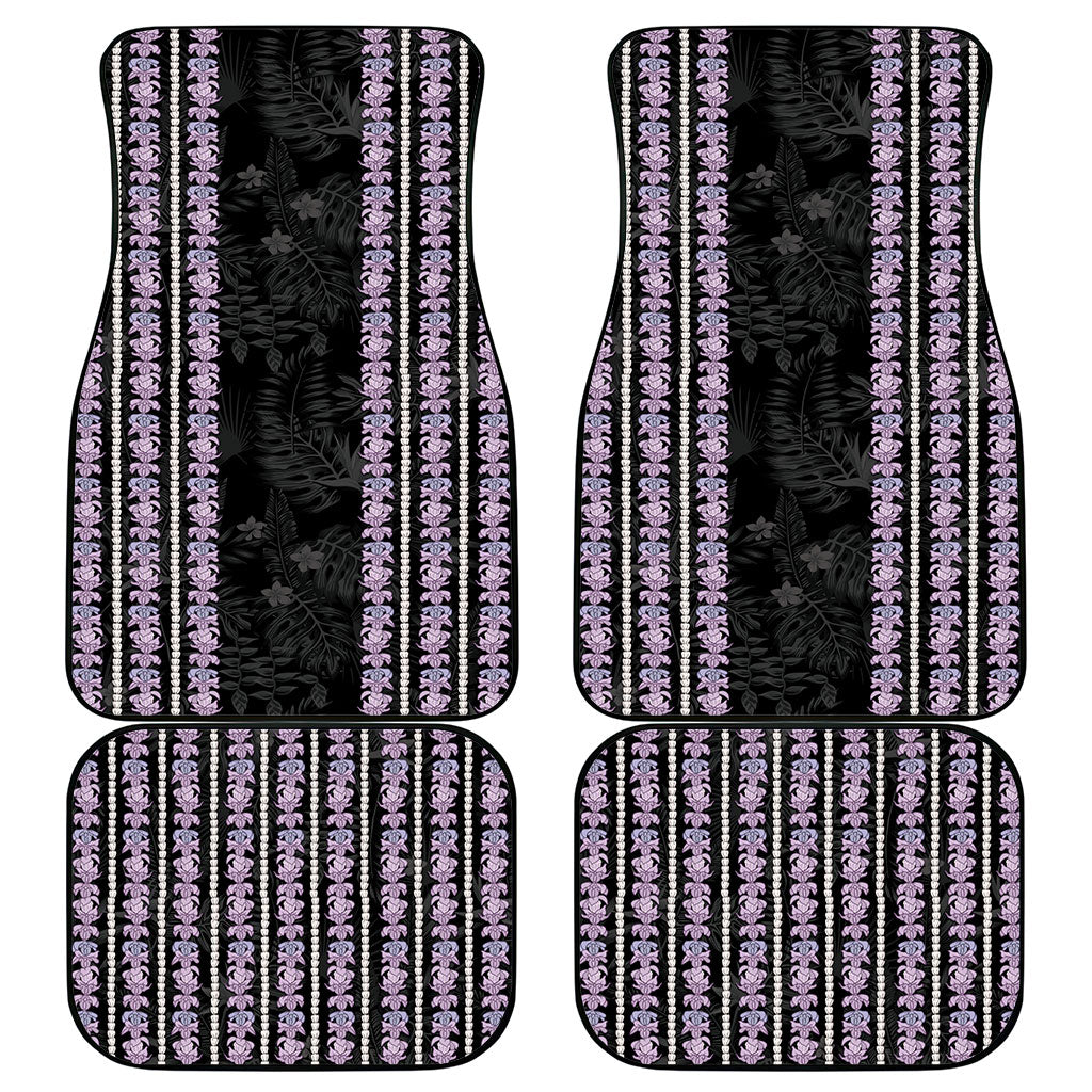 Hawaii Queen Liliuokalani Car Mats Hawaiian Lei Pua Kalaunu LT05 - Polynesian Pride