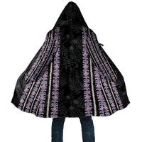 Hawaii Queen Liliuokalani Cloak Hawaiian Lei Pua Kalaunu LT05 Unisex Black - Polynesian Pride