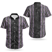 Hawaii Queen Liliuokalani Couples Matching Short Sleeve Bodycon Dress and Hawaiian Shirt Hawaiian Lei Pua Kalaunu LT05 - Polynesian Pride