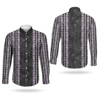 Hawaii Queen Liliuokalani Couples Matching Short Sleeve Bodycon Dress and Long Sleeve Button Shirt Hawaiian Lei Pua Kalaunu LT05 - Polynesian Pride