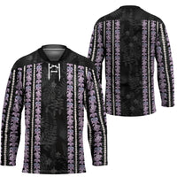 Hawaii Queen Liliuokalani Hockey Jersey Hawaiian Lei Pua Kalaunu LT05 - Polynesian Pride