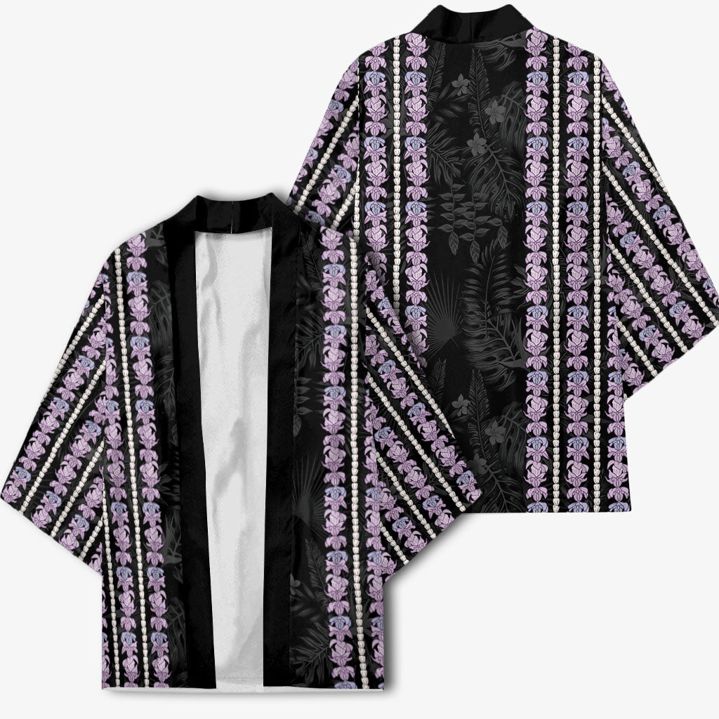 Hawaii Queen Liliuokalani Kimono Hawaiian Lei Pua Kalaunu LT05 - Polynesian Pride