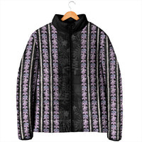 Hawaii Queen Liliuokalani Padded Jacket Hawaiian Lei Pua Kalaunu LT05 - Polynesian Pride