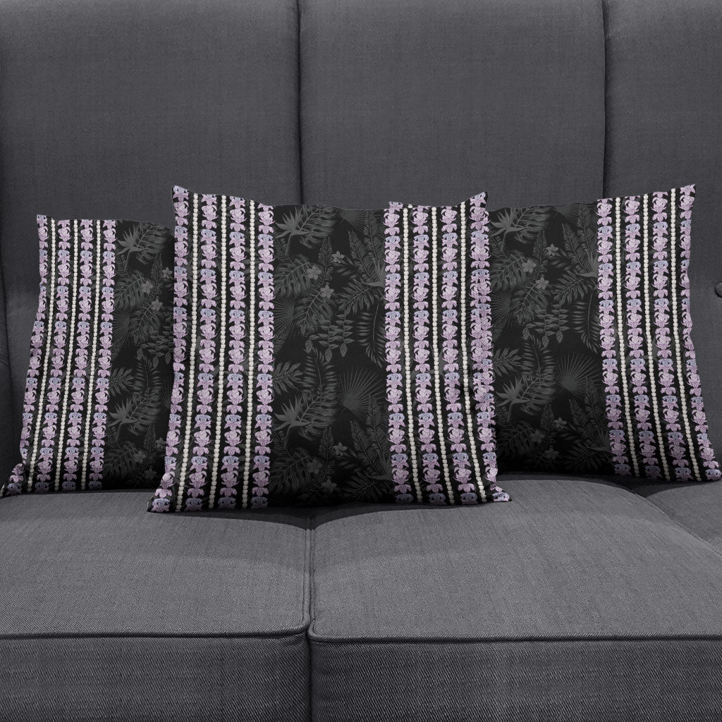 Hawaii Queen Liliuokalani Pillow Cover Hawaiian Lei Pua Kalaunu LT05 - Polynesian Pride