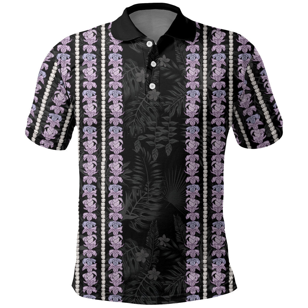 Hawaii Queen Liliuokalani Polo Shirt Hawaiian Lei Pua Kalaunu