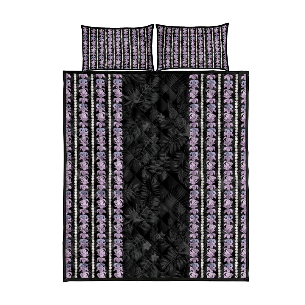 Hawaii Queen Liliuokalani Quilt Bed Set Hawaiian Lei Pua Kalaunu LT05 - Polynesian Pride