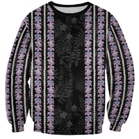 Hawaii Queen Liliuokalani Sweatshirt Hawaiian Lei Pua Kalaunu LT05 Unisex Black - Polynesian Pride