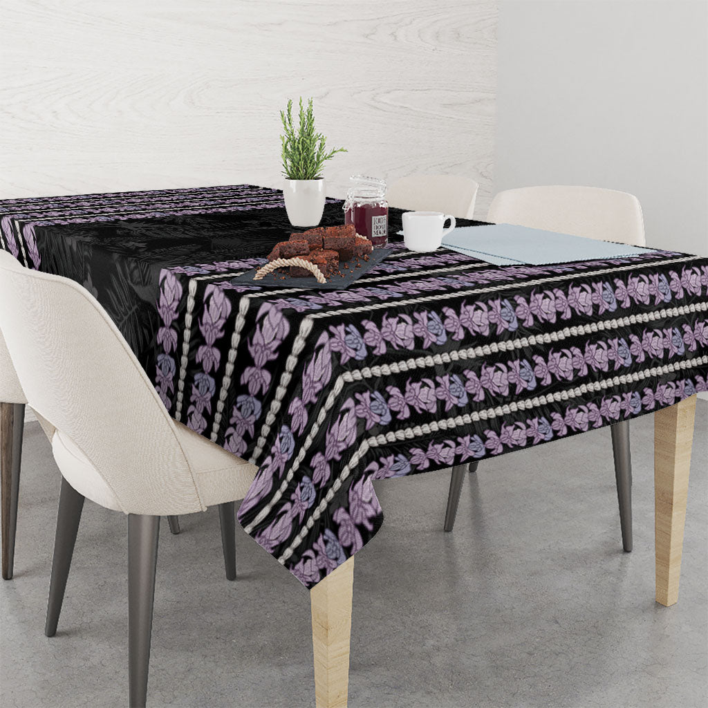 Hawaii Queen Liliuokalani Tablecloth Hawaiian Lei Pua Kalaunu LT05 - Polynesian Pride