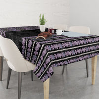 Hawaii Queen Liliuokalani Tablecloth Hawaiian Lei Pua Kalaunu LT05 - Polynesian Pride