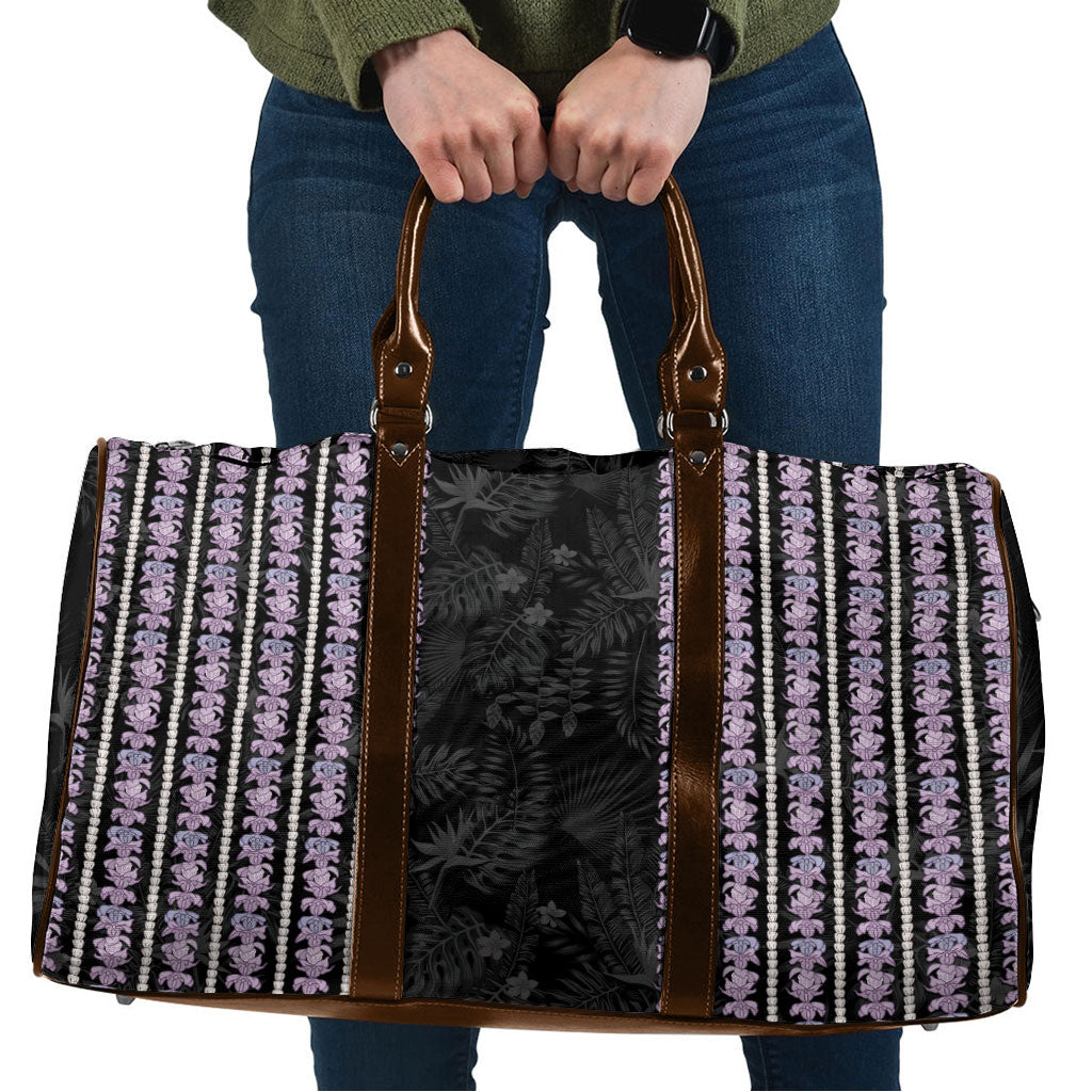 Hawaii Queen Liliuokalani Travel Bag Hawaiian Lei Pua Kalaunu