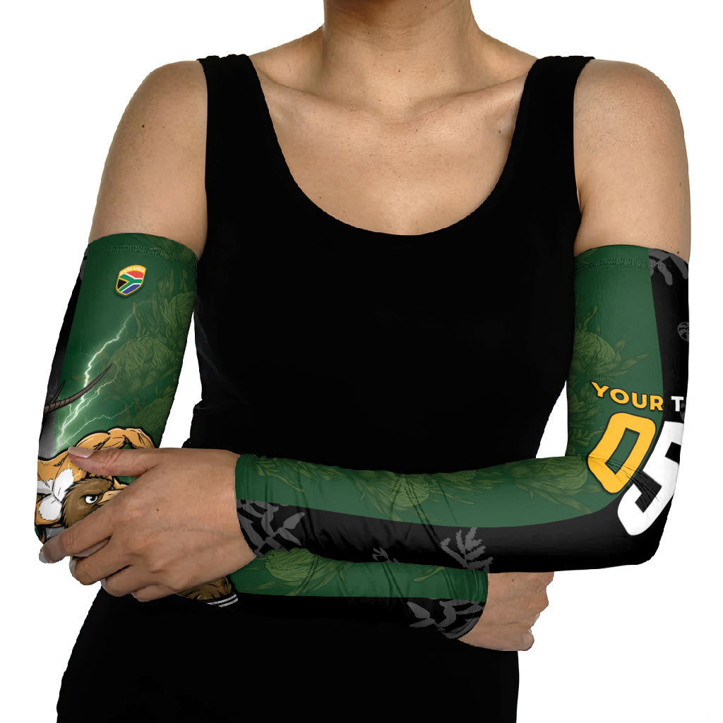 Custom South Africa And New Zealand Arm Sleeves Springboks And Kiwis Rugby Rivalry